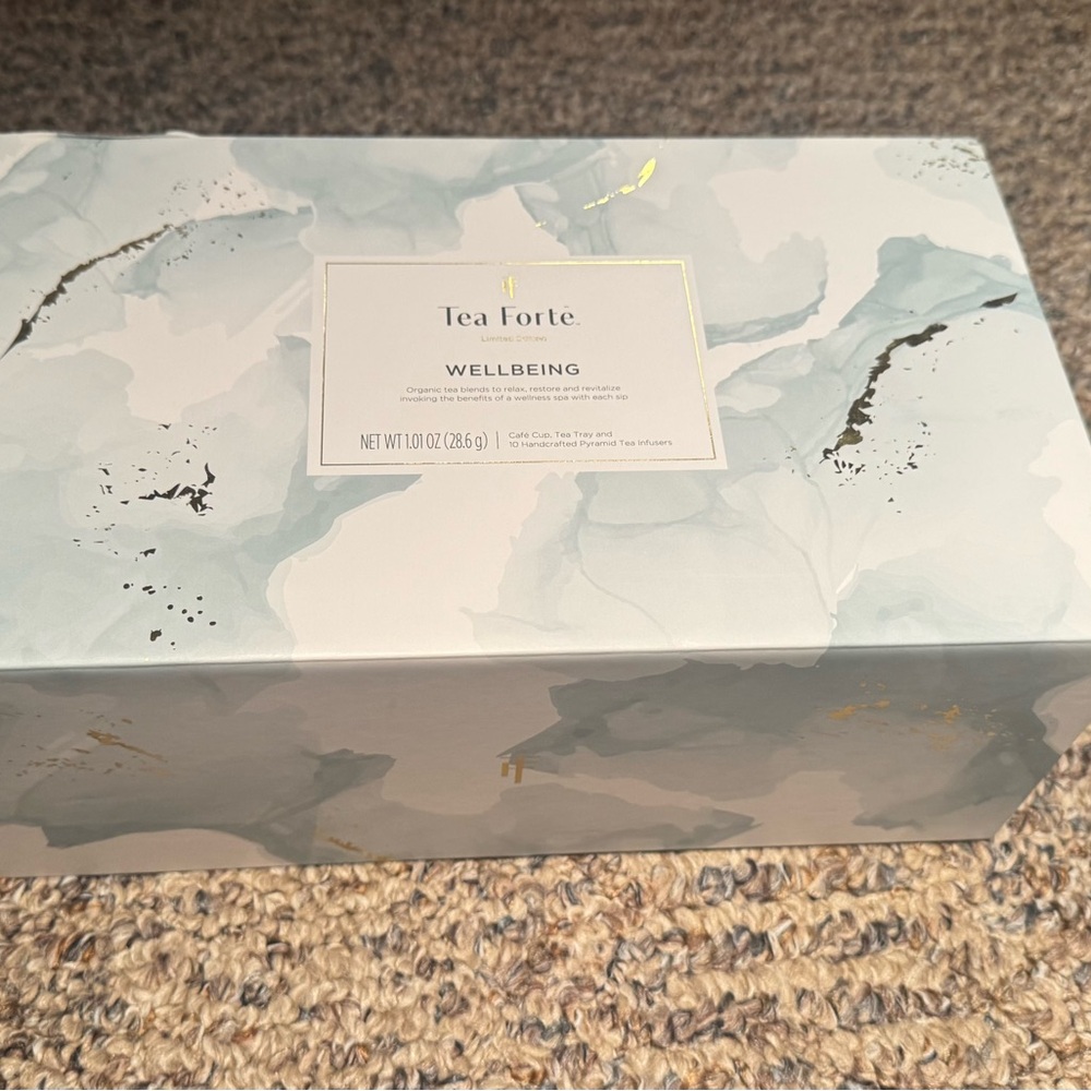 Tea Forte Limited Edition Tea Set, Includes Cup, Tea Tray & 10 Tea Infusers -New - Picture 9 of 11